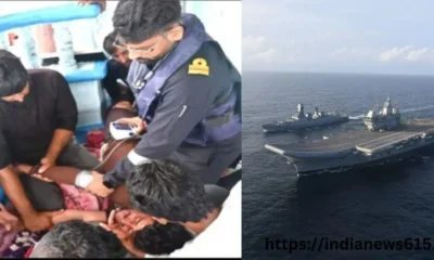 INS विक्रांत ने बचाई पाकिस्तानी नाव चालक की जान